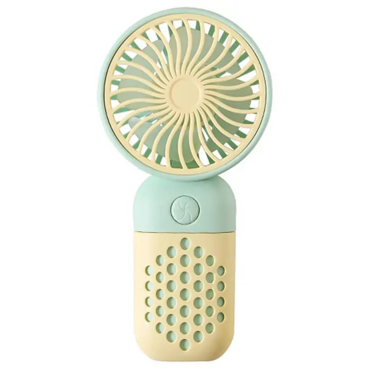 Mini ventiladores de mano con Batería Lition, Ventilador Personal Alimentado por USB, pequeño ventilador eléctrico estudiante bolsillo ventilador portátil Mini aire acondicionado portátil - 1