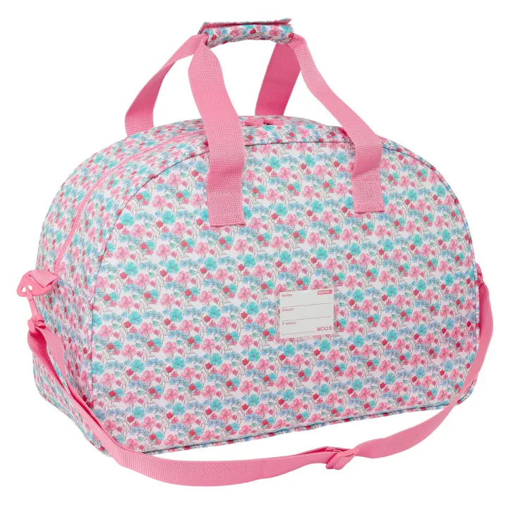 Bolsa de Deporte Moos Flores Multicolor 48 x 33 x 21 cm - 1