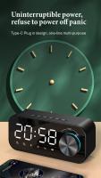 BIT Reloj despertador con Radio Digital, altavoz con Bluetooth, pantalla LED de hora y alarma y superficie de espejo para escritorio - details 9