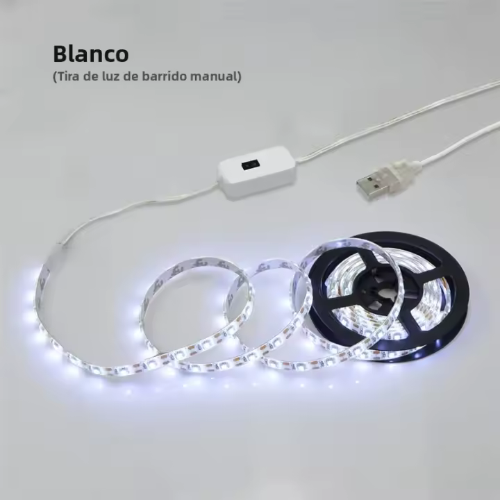 Luces LED De Gabinete 5M USB Con Sensor De Movimiento on off Para TV Y Cocina DC 5V Luces Retroiluminadas Para Interior IP65 - 1
