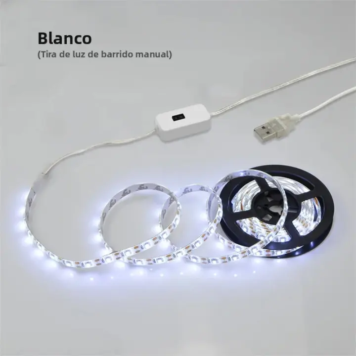 Luces LED De Gabinete 5M USB Con Sensor De Movimiento on off Para TV Y Cocina DC 5V Luces Retroiluminadas Para Interior IP65 - 1
