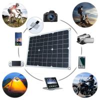 Sistema De Generación De Energía Solar Inversor 110V/220V 6000W Con Panel Solar De 12V 30A Controlador Kit Completo De Cargador - details 18