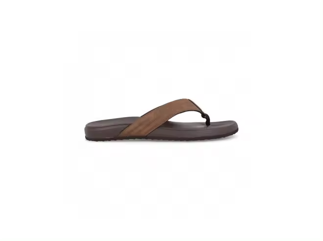 Sandalias casual hombre Coy marrón oscuro - 1