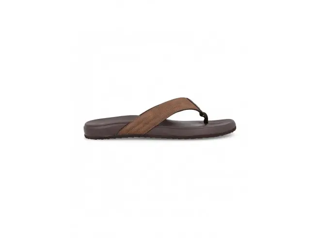 Sandalias casual hombre Coy marrón oscuro - 1