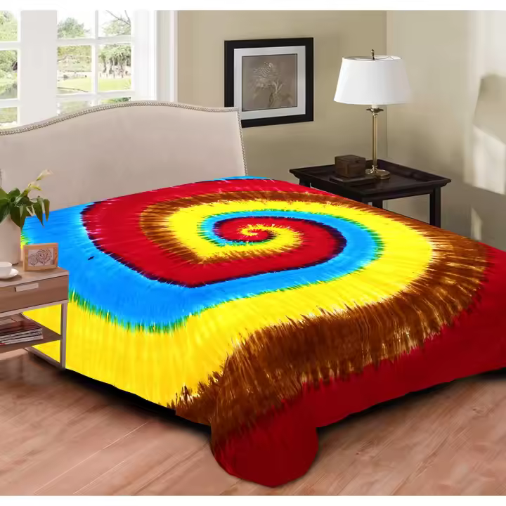 Printex-Tapiz with Estilo de Mandala Indio-220x240 cm- Pareo Manta Picnic,Yoga, Antiarena, Multiusos, Decoracion Cocina, Toalla de Playa - 1