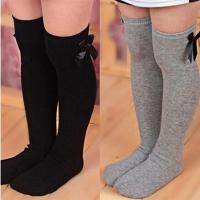 Calcetines De Bola Para Bebés Niñas 2025 Calcetines Largos De Rodilla Con Lazo Suaves De Algodón Para Niñas Recién Nacidas De 0 a 3 Años - details 1