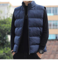 Chaqueta Sin Mangas Para Hombre 5XL Impermeable Cierre De Cremallera Collarín De Invierno Casual Prenda Exterior De Otoño E Invierno - details 6