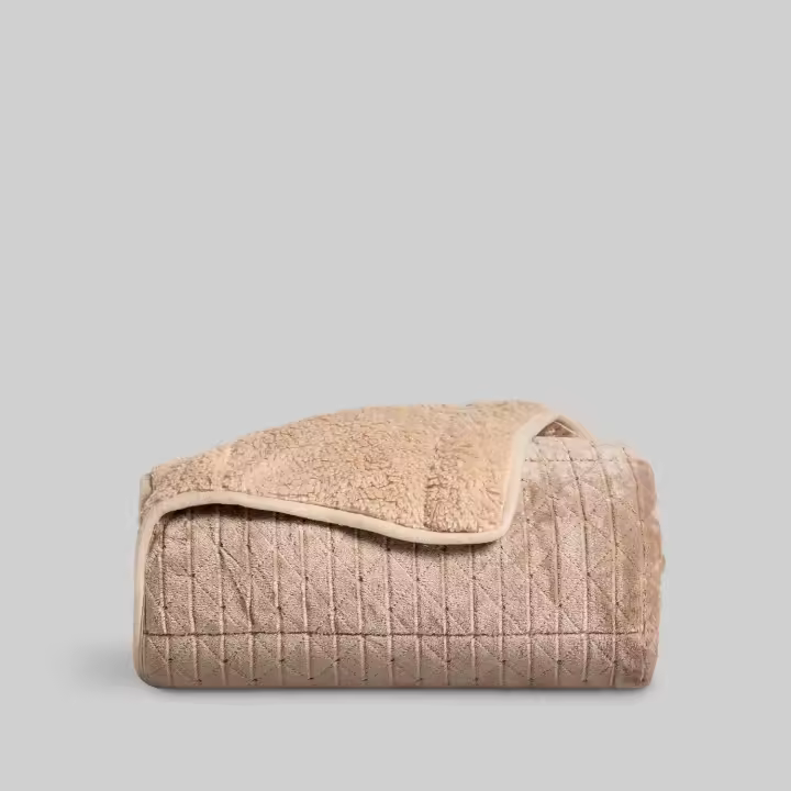 Manta Estela Avellana LlarTextil - Perfecto para abrigarse - 1