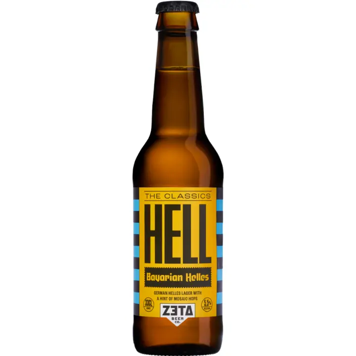 6 uds x Zeta Hell 33Cl cerveza artesana rubia lager - 1