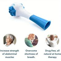 Entrenador De Respiración Abdominal Portátil Para Correr Y Nadar Resistencia Inspiratoria Función De Capacidad Pulmonar - details 1