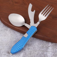 Juego De Utensilios De Camping Plegables - Cuchillo Fork Sartén Multi-Funcional Para Actividades Al Aire Libre Y Deportes Picnic Viaje - details 13
