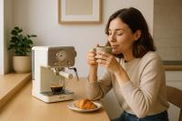 Jocca Cafetera Expreso Retro 15 Bar con Depósito 1.7L, Filtro para 1 y 2 Tazas y Válvula de Seguridad - details 2