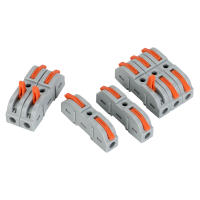 Conector De Cable LT-211 Para Conexión Rápida 28-12 AWG(0.08-4mm²) 32A 250V Terminal Aislada Compacta Para Soldadura - details 0