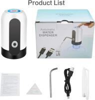 Dispensador automático de agua para garrafas USB recargable | Bomba eléctrica con botón para bidón 5L 8L 10L 12L 19L | Portátil silencioso y fácil de usar - details 4