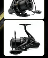 Carrete De Pesca Spinning M Long Shot Jigging Serie 8000/9000/10000/12000/14000 7+1BB Carrete De Agua Salada Con Arrastre Máximo De 55lb Para Surf Y Pesca En Río - details 14