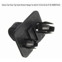 Clip de clip para visera interior para Audi A1 A3 A4 A5 A6 A7 Q5 8U085756A (Negro) - details 3