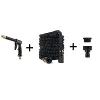 Riega Jardín Flexible Expansible Mágica Para Lavar Coche Y Agua Del Jardín Resistente a La Abrasión Y Corrosión Con Regulación Ajustable - details 0