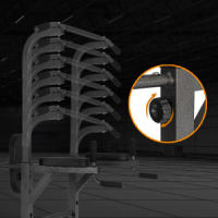 ALLINLIFE ESTACIÓN DE GIMNASIO, TORRE DE TRACCIÓN, CON BANCO PLEGABLE Y AJUSTABLE, MULTIFUNCIONAL, CULTURISMO, ENTRENAMIENTO EN CASA, ACERO DE ALTA CALIDAD, ENVÍO DESDE EUROPA - details 5