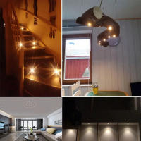 Minispots LED De Acrílico Para Escaleras Y Armarios 1W DC12V Luz De Pared Y Techo Revestida Con Aluminio IP65 Impermeable Para Decoración De Habitaciones KTV Pasillos Y Jardines - details 4