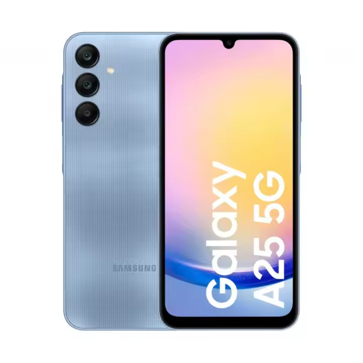 Samsung Galaxy A25 5G 128GB  COLOR QUE SE ENVIA AZUL- Smartphone con Pantalla Super AMOLED 6.5", 6GB RAM - 1
