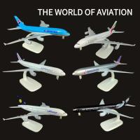 Modelo De Avión a Escala Etihad 1:250 Dicasterio De Acero Miniatura A350 A380 B777 B787 Regalo Navideño Para Niños - details 0