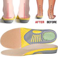 1Par De Plantillas Ortopédicas Para Zapatos Soporte De Arco Para Pies Planos Y Plantar Fasciitis Almohadillas De Salud Para Calzado Material De Silicona Unisex - details 9