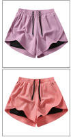 Shorts De Correr Para Mujer Ippolich Con Bolsillo Ligeros Y Transpirables Para Ciclismo Y Gimnasio Estilo Verano - details 12