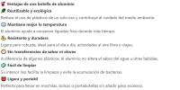 YUMO HOUSE - Botella Stitch pop up de aluminio - Asa y correa para llevar la botella - Libre de BPA- 730ml Stitch drawing / Ampolla pop up d'alumini amb corretja 730ml stitch drawing Alto 22cm Ancho 7.50cm - details 1