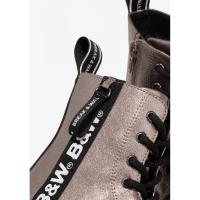 Botas militares niña CONGUITOS 594050 MILITAR STRAP PEWTER 29916 23I - details 1