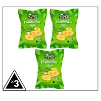 3 PAQUETE .SAMAI PLATANITOS CHIPS SAL MARINA TEXTURA FINA Y CRUJIENTE, SIN GLUTEN  75G.ECUADOR - details 2