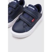 LEVIS FOOTWEAR AND ACCESSORIES BRYSON MINI Deportivas Con Velcro Bebé - niño (hasta la talla 30) Azul - details 1