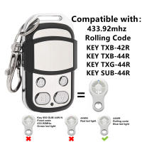 Control Remoto Para Puerta De Garage 433MHz Código Rolante Compatible Con KEY TXB-42R TXB-44R TXG-44R SUB-44R Universal - details 0