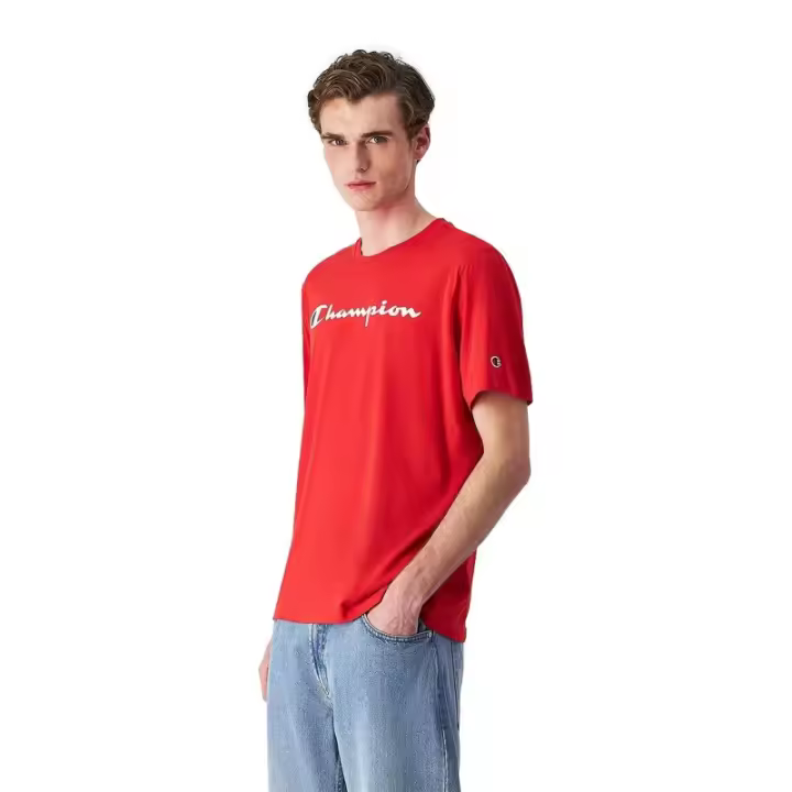 CAMISETA CHAMPION ROJA BIG LEGACY LOGO TEE - 1