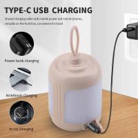 Lámpara De Mesa Portátil LED Recargable Impermeable Para Camping Luz Nocturna Dimmable Multi-function Touch Bedside Lamp - details 3