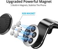 Soporte Móvil Coche Magnetic, Potentes Iman Suporte Carro para Aire Ventilación Clip Sujeta Móvil Accesorio Universal para Teléfono Inteligente iPhone,Samsung (5,7*4cm) - details 0