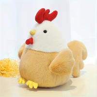 Muñeca De Peluche De Pollo Suave Y Cómoda Juguetes Reales Para Niños Regalo De Almohada Muñeca De Hen Pillow Para Dormir - details 5