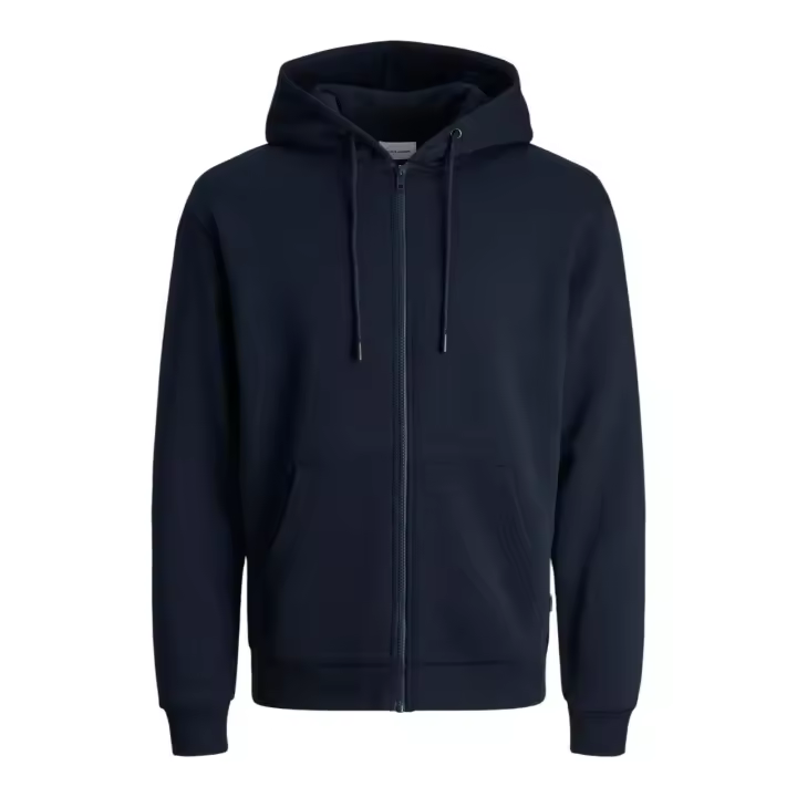 Jack & Jones Jjebradley - Sudadera con Cremallera para Hombre - Azul Marino - 12249342 - 1