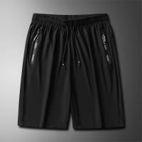 Shorts De Verano Para Hombres En Seda De Hielo Ligeros Transpirables De Secado Rápido Con Sentido De Refrescante Estilo Deportivo Casual - details 2