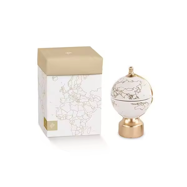 Cupid & Co. Vela y Caja Globo Blanco D 75 Mm H 125 Mm - 1