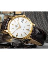 ​reloj automático hombre Orient Bambino TAC00003W 40mm 30m WR correa de cuero - details 3