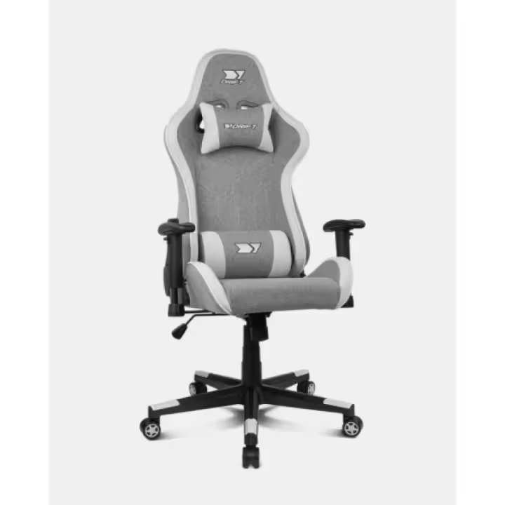 Drift Dr90 Pro Silla Para Videojuegos De Pc Asiento Acolchado Gris, Blanco - 1