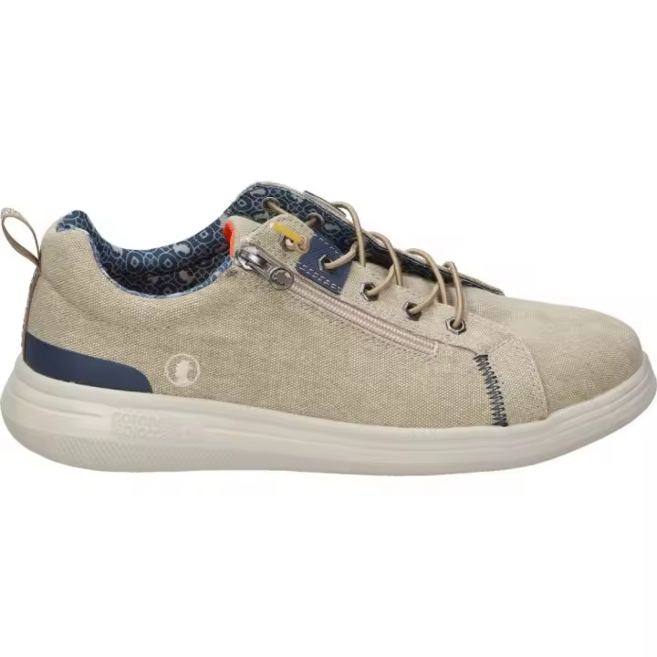 ZAPATOS C. TAPIOCA T204-7 CABALLERO BEIGE - 1