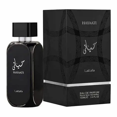 Perfume masculino Hayaati Black by Lattafa - 1