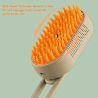 Cepillo De Peluquería Para Perros Y Gatos Eléctrico Con Humo 3 En 1 Cepillo De Masaje Para Animales Elimina Enredos Y Pelo Muerto - details 4