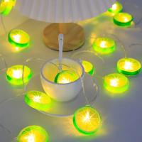Luz De Cadena De Naranja Decorativa Con 40 LEDS Para Cocina Fiestas Bodas Festivales Y Decoración Del Hogar Longitud De 6M - details 7