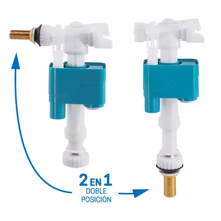 Källa - Flotador para alimentación y llenado de cisterna dual inferior y lateral COMPACT - 08305 - 1