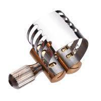 Ligadura De Saxofón Compacta Y Duradera Con Ajuste Por Tornillo Para Saxofón Alto Material Plástico/Rubber Duro Accesorio Musical - details 1
