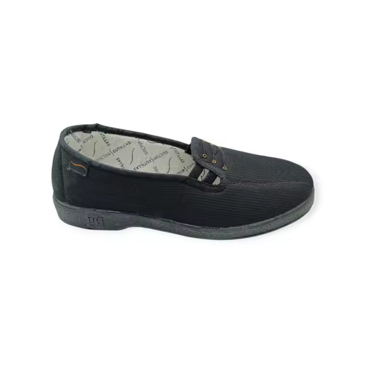 Zapatilla negra Doctor Cutillas 827 - 1