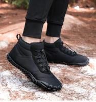 Botas De Nieve Invierno Para Hombres Y Mujeres Con Piel Cálida Suela Antideslizante Secado Rápido Algodón Talla 36-47 Para Senderismo Al Aire Libre - details 12