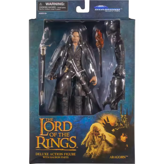 Aragorn Figura 18 cm Diamond Select Serie 3 El Señor de los Anillos - 1